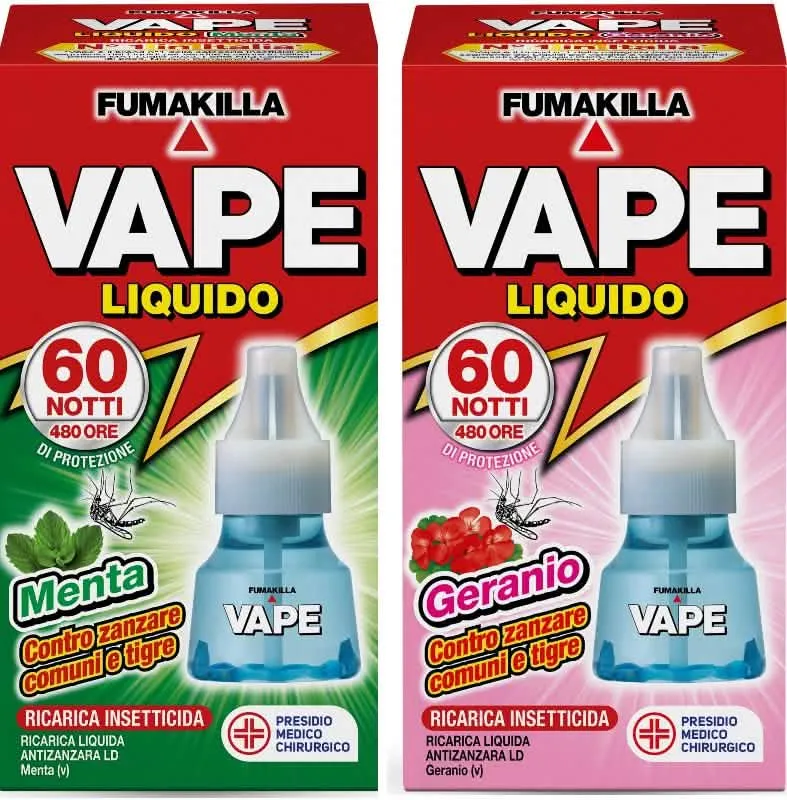 Ricarica VAPE MAGIC per 60 Notti con Geranio e Menta - immagine 1