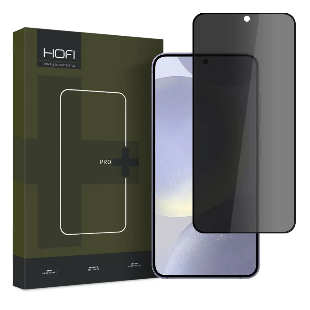 Pellicola Protettiva Schermo Privacy HOFI PRO+ per Samsung Galaxy S24 S921, Vetro Temperato, Full Glue - immagine 1