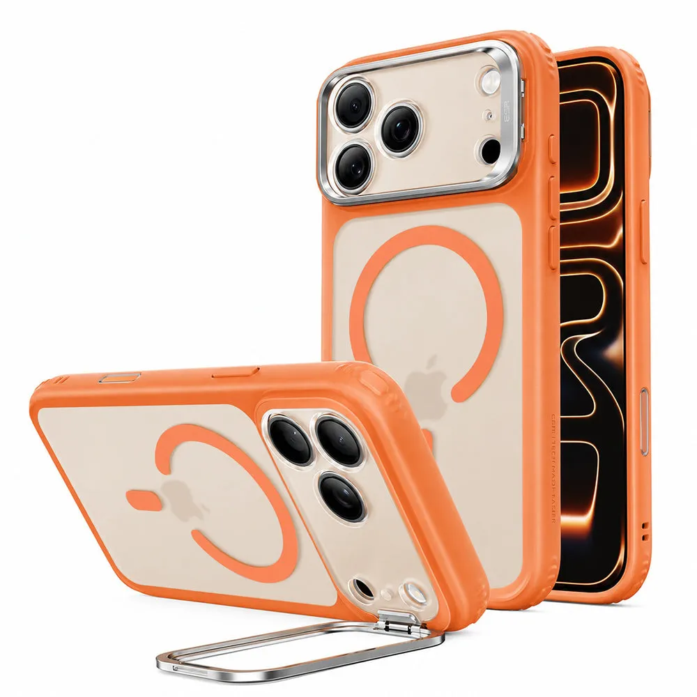 Custodia MagSafe per Apple iPhone 18 Pro / 17 Pro, ESR, Classic Hybrid Kickstand, Arancione Satinato - immagine 1