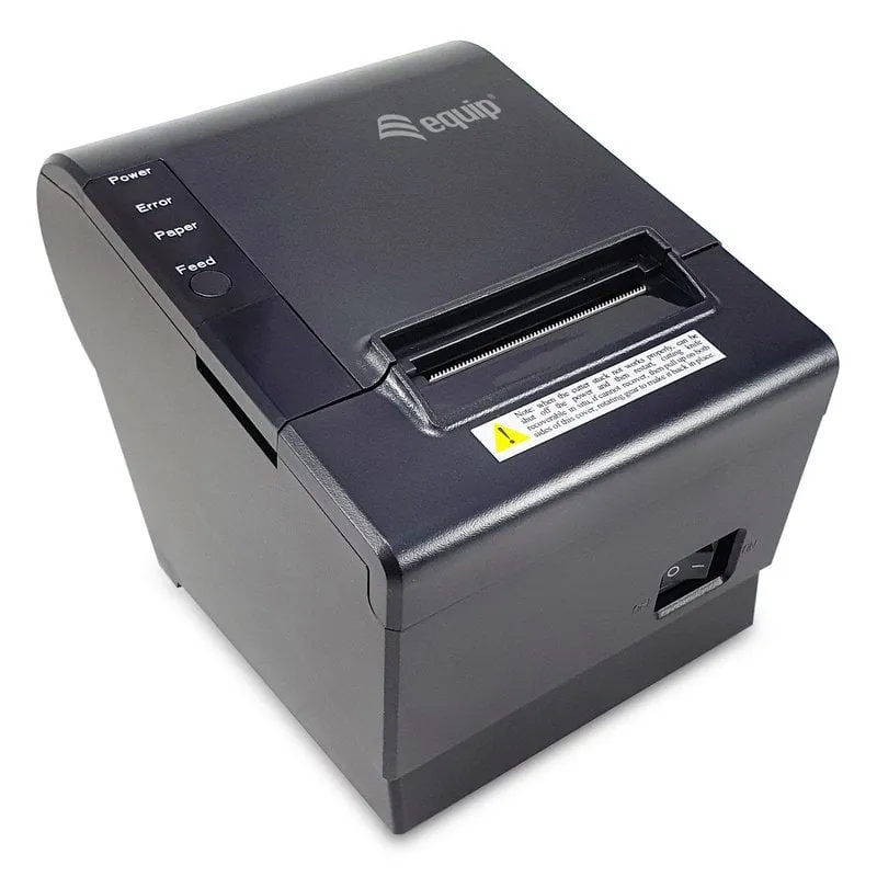 Equipaggia la stampante termica per ricevute USB/RJ-45 da 48 mm con taglio manuale/automatico - immagine 1