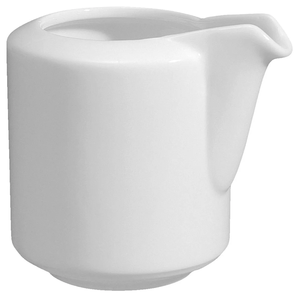 6x VEGA Salsiera Base senza manico; 150 ml, 8x7 cm (ØxH); bianco; rotonda; 6 pz. / Pacco - immagine 1