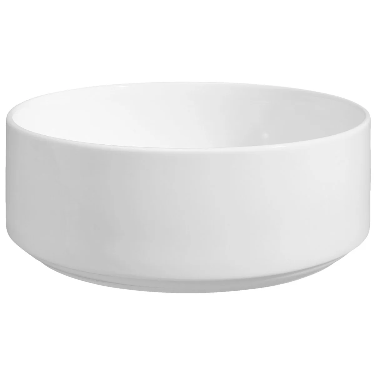 2x VEGA Ciotola Base rotondo; 2000 ml, 22x8 cm (ØxH); bianco; rotonda; 2 pz. / Pacco - immagine 1