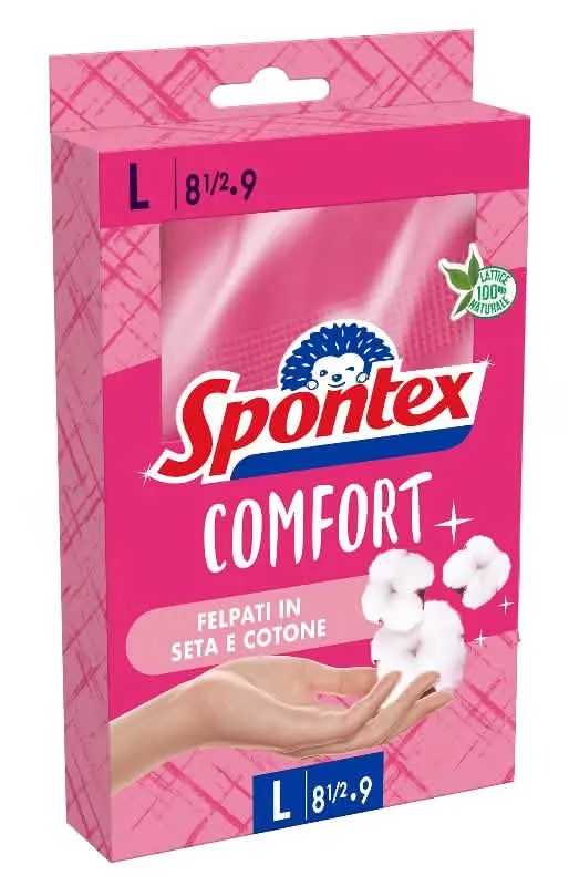 Guanti Spontex Comfort per Pulizie - Taglia Grande - immagine 1