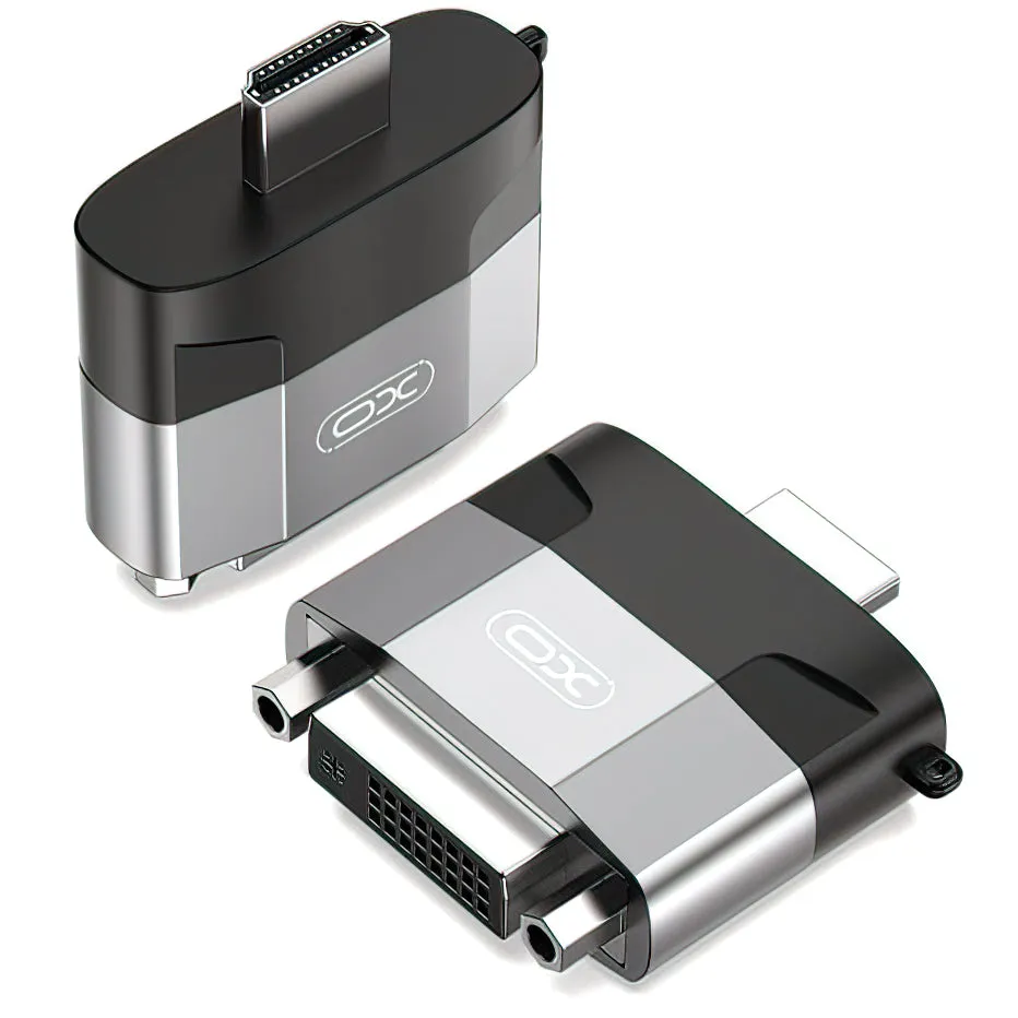 Adattatore Video XO Design GB013, HDMI - DVI, 1080P, Grigio - immagine 1
