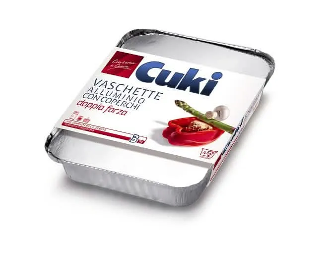 Vaschetta in Alluminio Cuki 4 Prz + Copertura RW75 - immagine 1