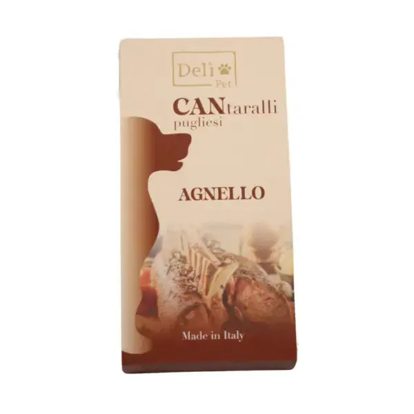 Delì Pet CANtaralli Pugliesi Snack per cani 150 gr Agnello - immagine 1