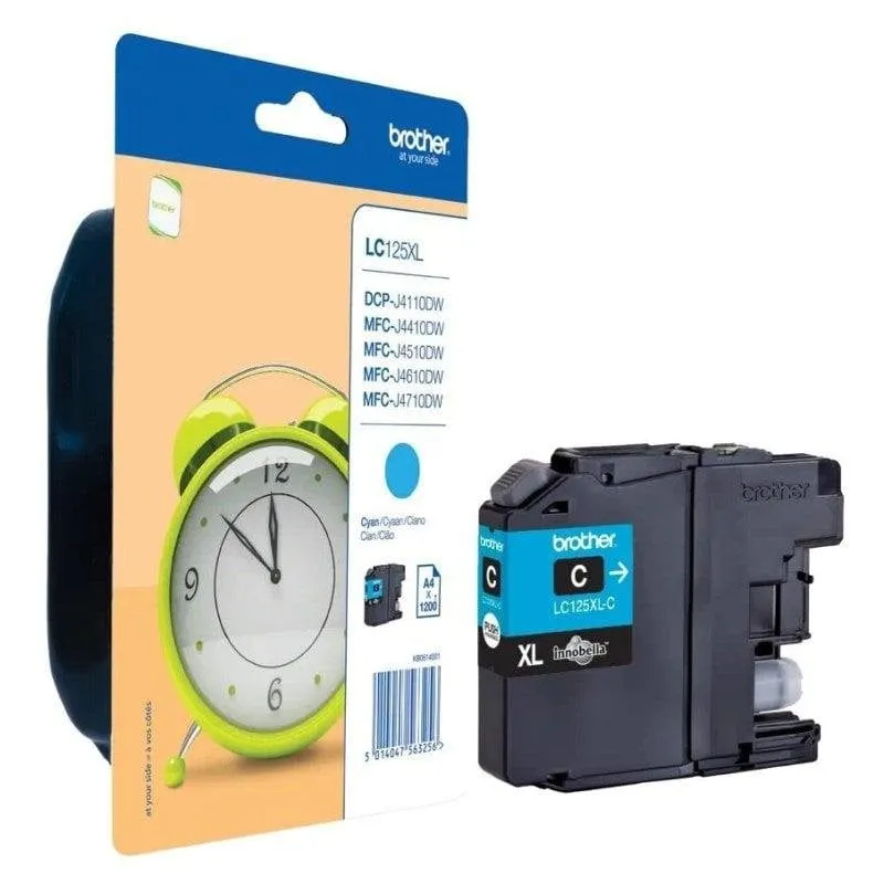 Cartuccia per Inchiostro Brother LC125XL Cyan - immagine 1