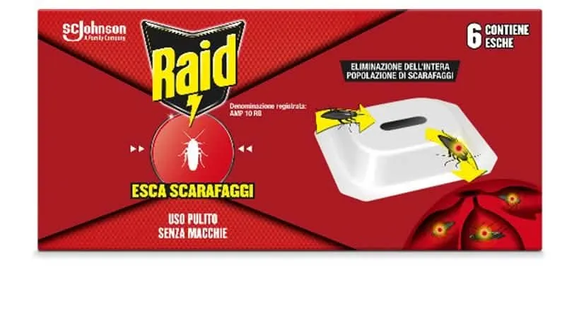 Trappole per Scarafaggi RAID - Confezione da 6 Pezzi - immagine 1