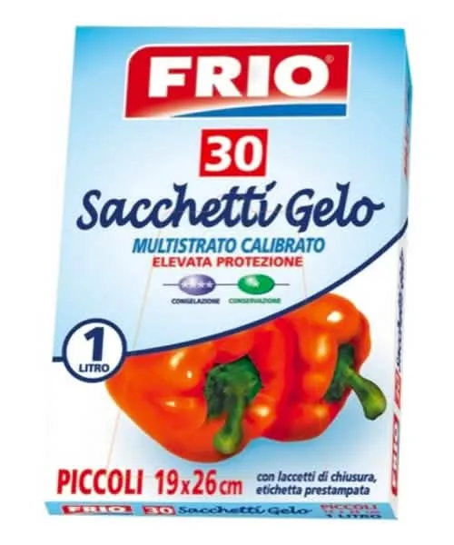 Sacchetti per ghiaccio FRIO 30 pezzi piccoli, pratica soluzione per la casa - immagine 1