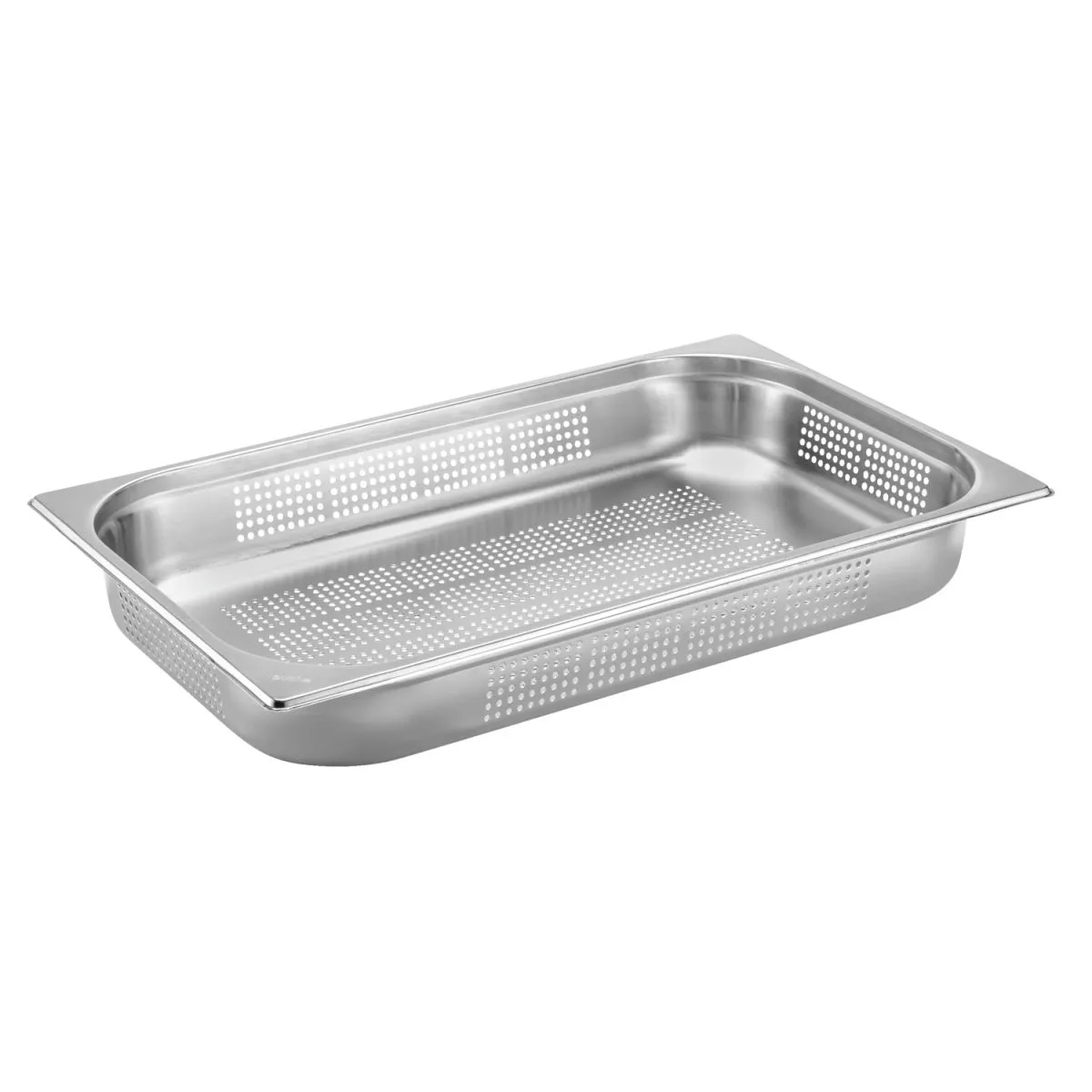 PULSIVA Contenitore gastronorm 1/1 Basic forato ; GN 1/1, 9 l, 53x32.5x6.5 cm (LxLxP); argento - immagine 1