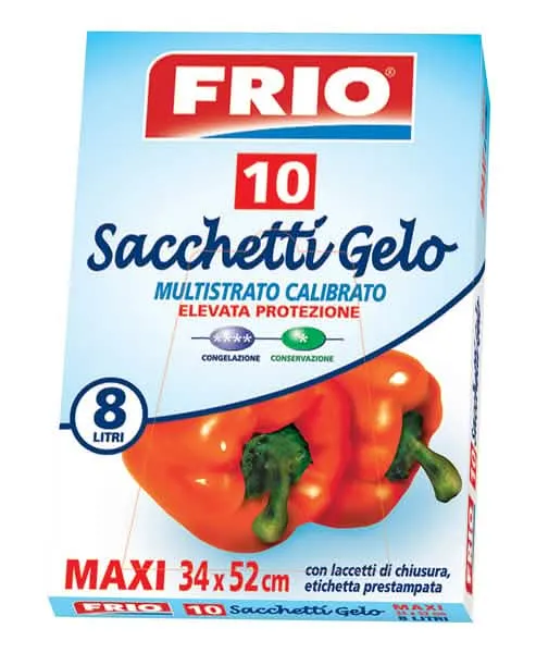 Sacchetti Maxi per Gelo FRIO - Confezione da 10 Pezzi - immagine 1