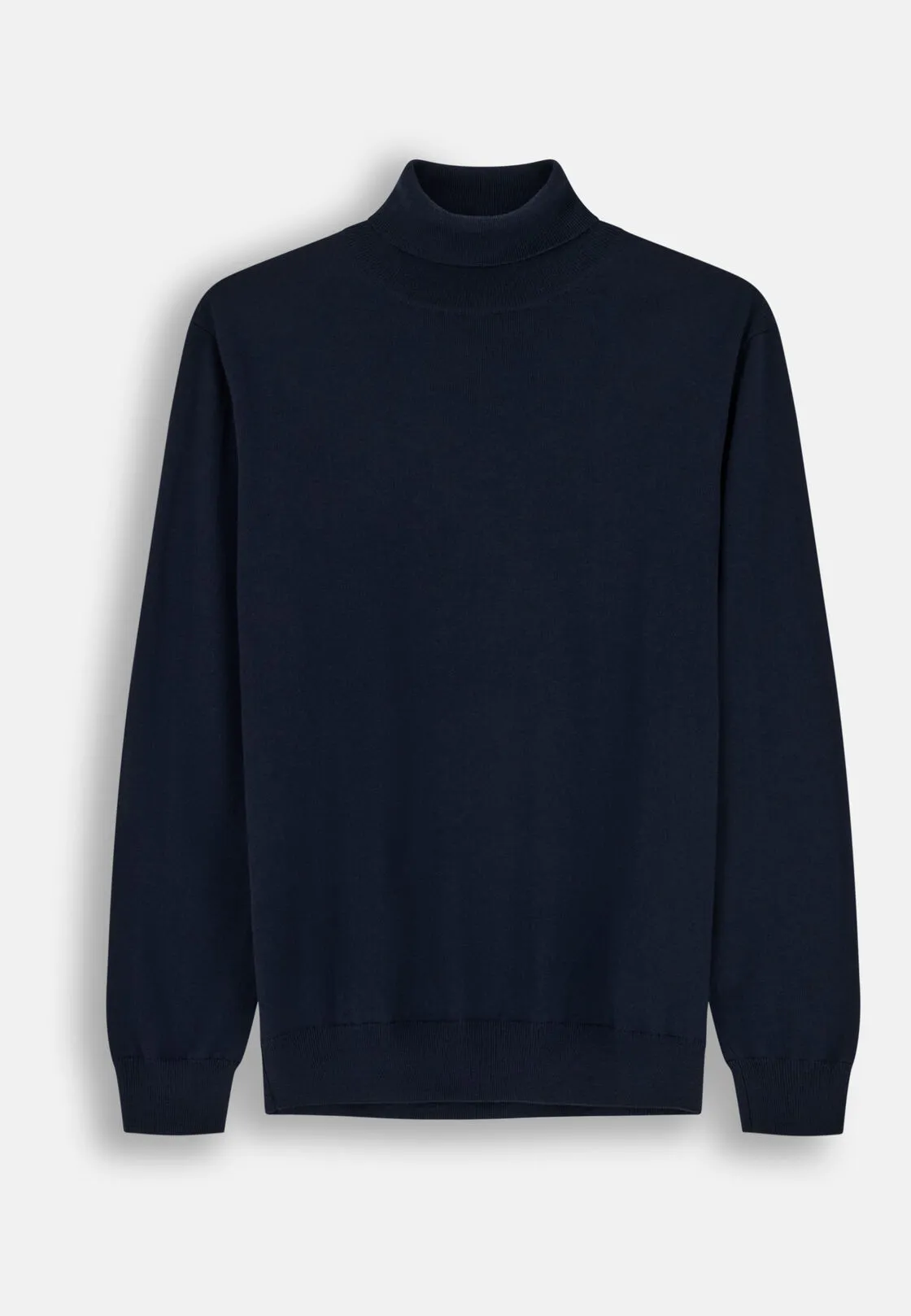 Boggi, Maglia Dolcevita In Lana Merino, Uomo, Navy, Taglia: L - immagine 5