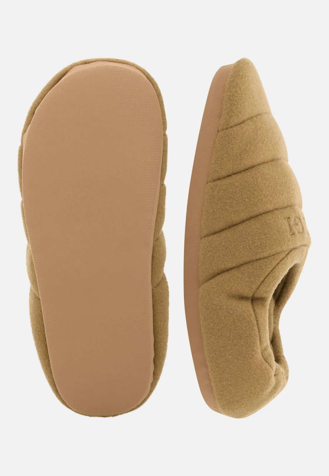 Boggi, Pantofole In Misto Lana, Uomo, Beige, Taglia: 41/42 - immagine 4