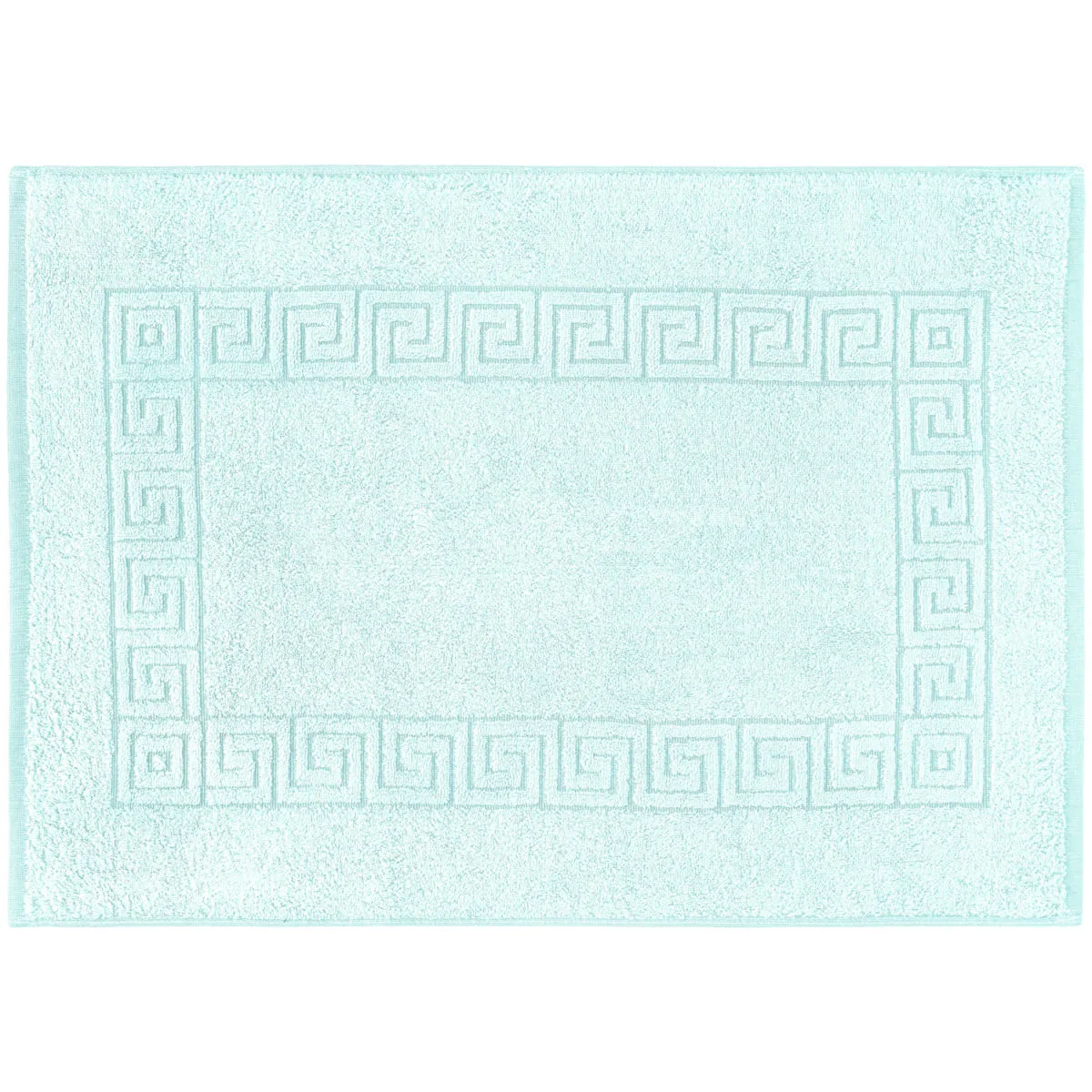 PULSIVA Tappeto bagno Atene con bordo; 50x70 cm (LxL); verde - immagine 1