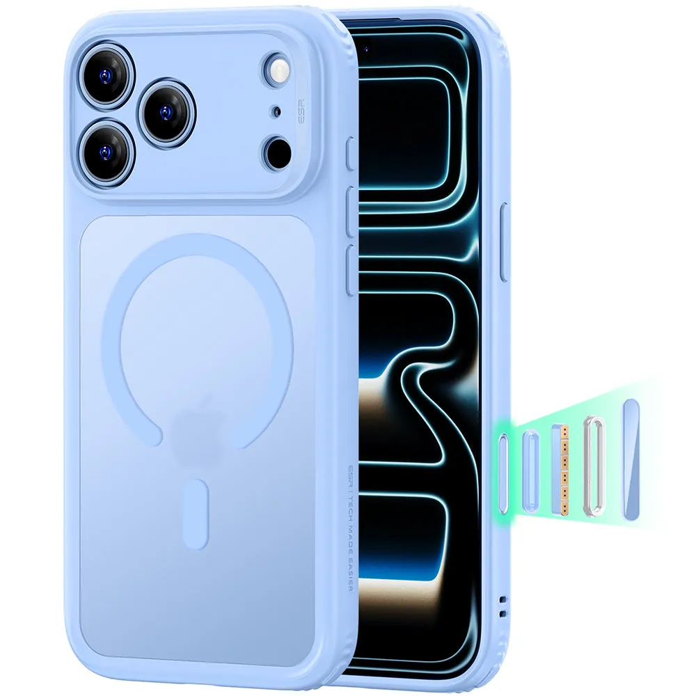 Custodia MagSafe per Apple iPhone 18 Pro, ESR, Classic Hybrid, Blu Satinato - immagine 1