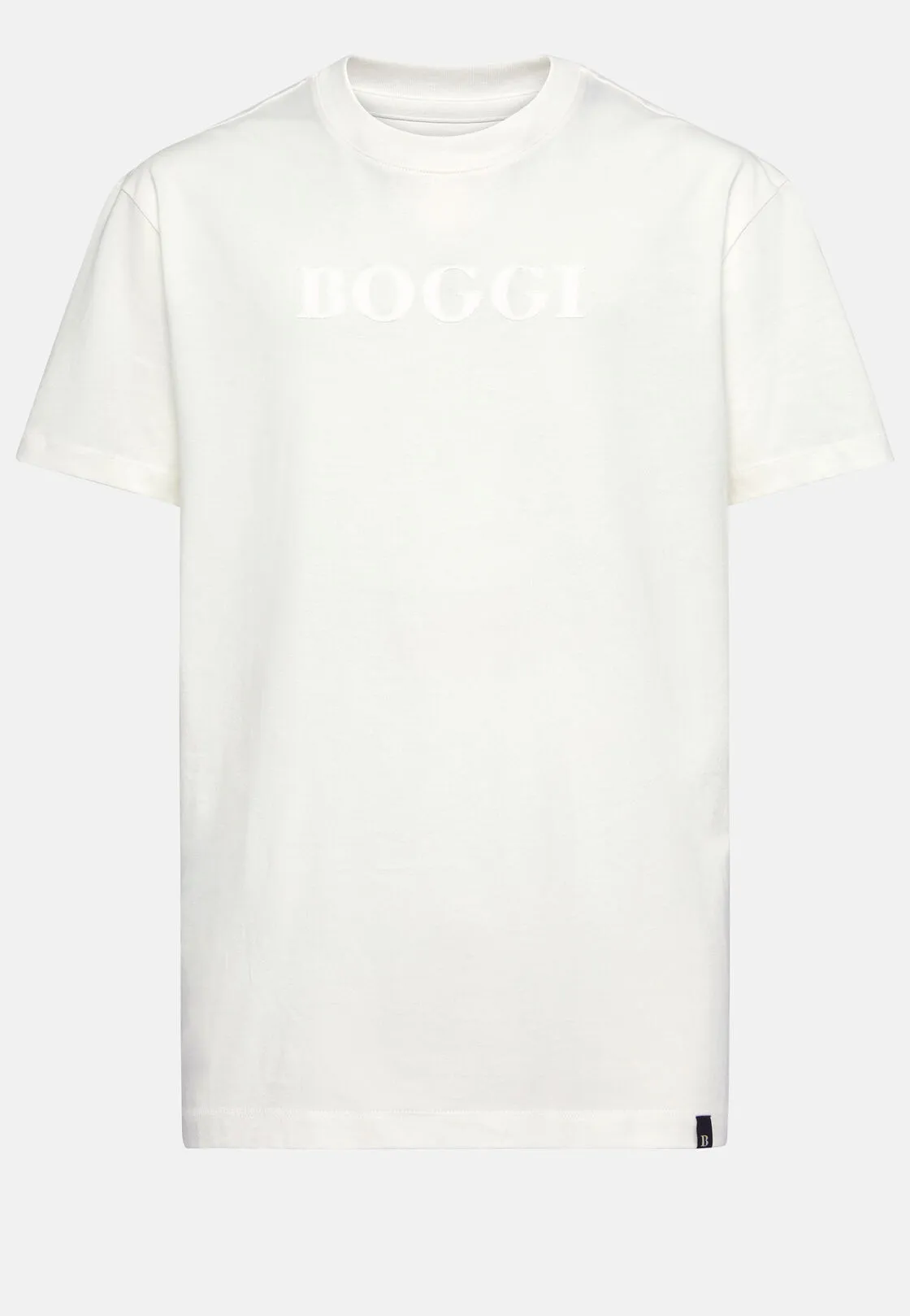 Boggi, T-shirt In Jersey Di Cotone, Uomo, Bianco, Taglia: XS - immagine 4