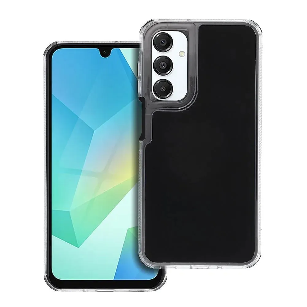 Custodia per Samsung Galaxy A16 5G A166 / A16 4G A165, OEM, Matrix, Nera - immagine 1
