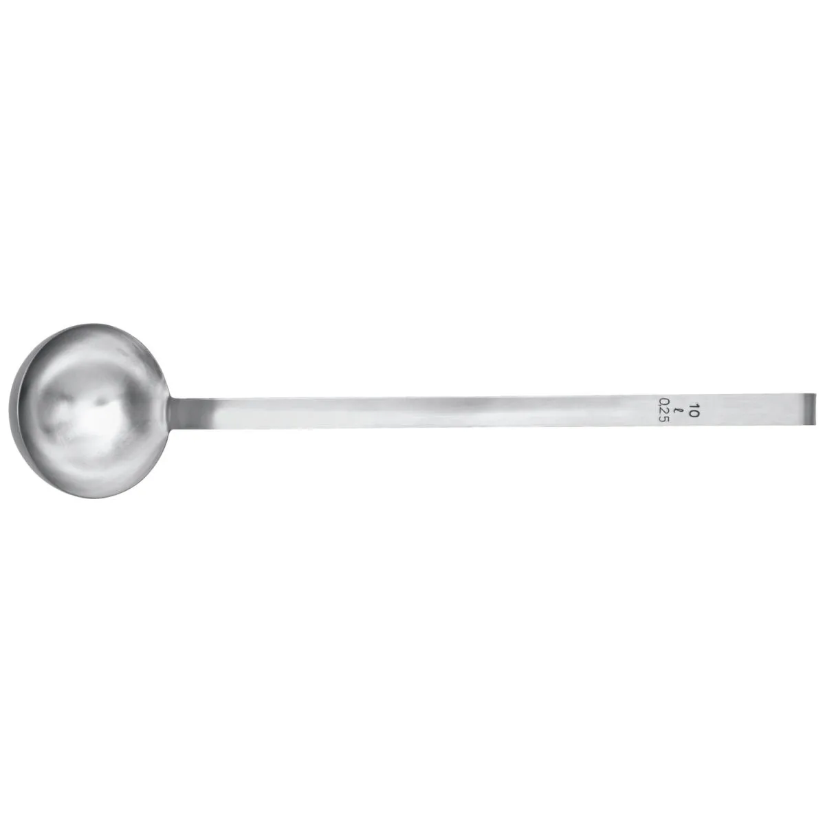 PULSIVA Mestolo da cucina Valuo manico lungo; 125 ml, 8x37.5 cm (ØxL); argento - immagine 1