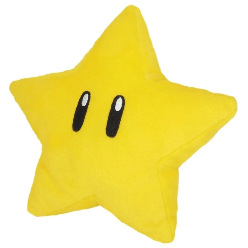 Sherwood Media Super Mario Peluche Super Stella 18 cm - immagine 1