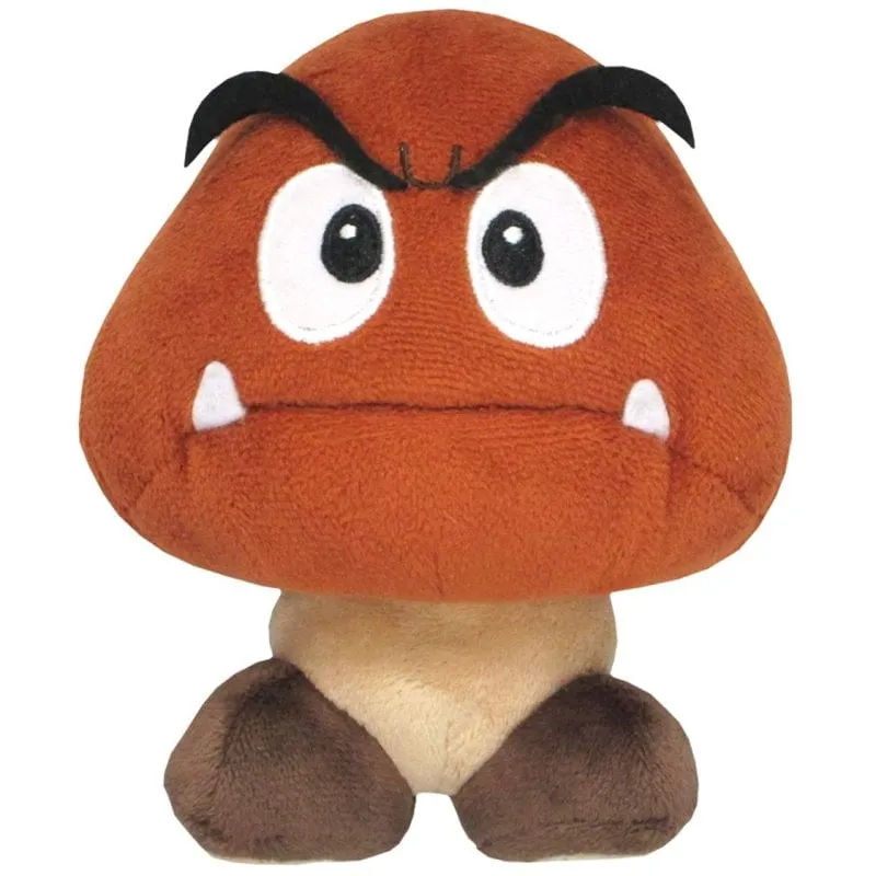 Sherwood Media Super Mario Peluche Goomba 14cm - immagine 1