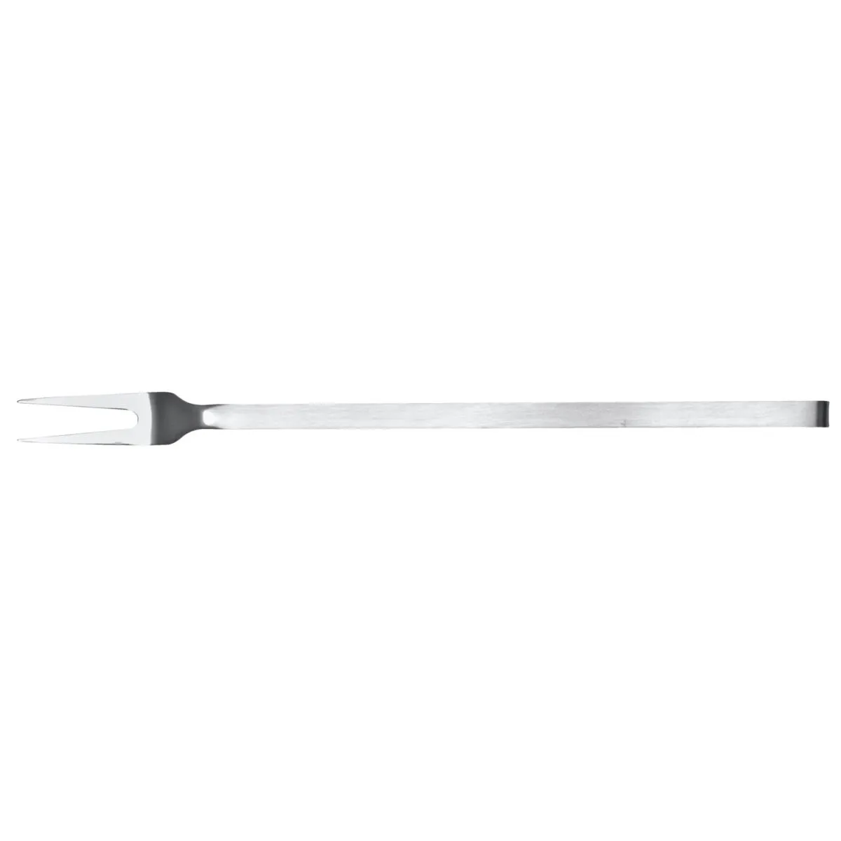 PULSIVA Forchettone Valuo a manico lungo; 47 cm (L); argento - immagine 1