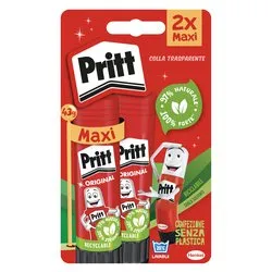 Set colle stick 2x43gr (86gr) ORIGINAL Bianco 2741402 - immagine 1