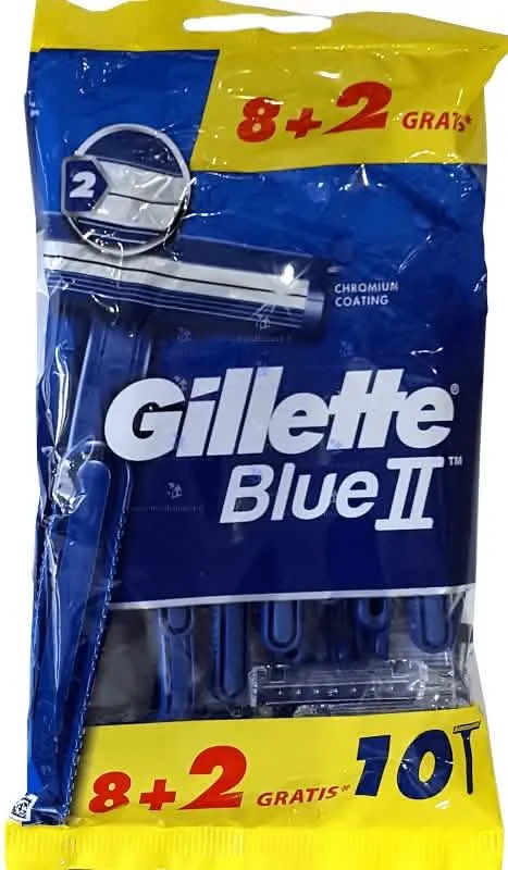 Rasoi GILLETTE BILAMA BLUE II - Confezione da 10 Pezzi - immagine 1