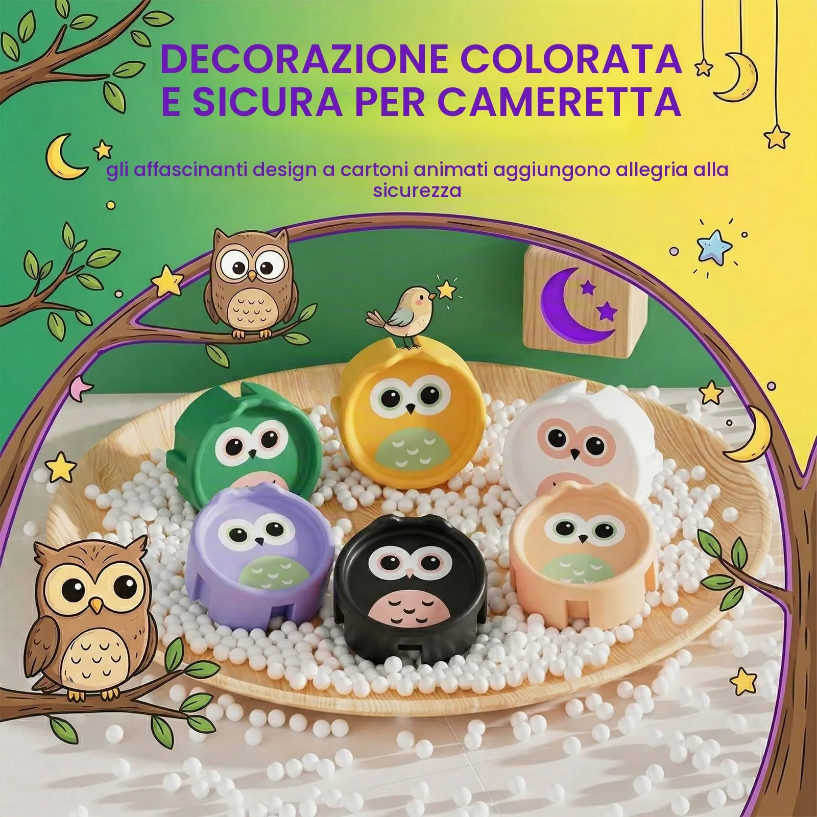BDEPSTR Copriprese per Bambini, 6 Pezzi Copri Prese Bambini, Protezioni per Prese in Silicone,Copriprese di Sicurezza per Bambinis, Cucine, Bagni, Copripreses a Prova di Schizzi(B) - immagine 3