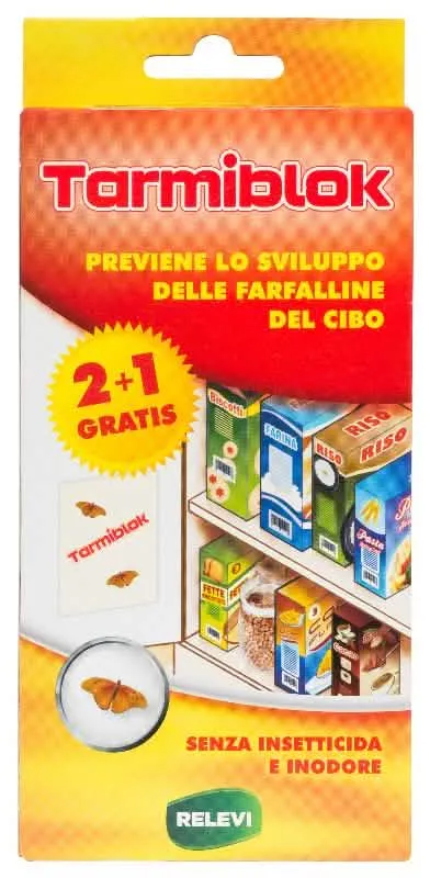 Tarmiblock Antitarme Alimentare 3 Pezzi - Protettore per Alimenti - immagine 1