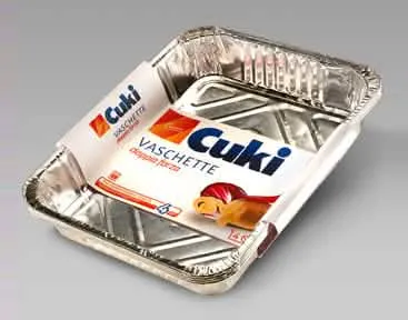 Set di 12 Vaschette in Alluminio per Lasagne CUKI - 2 Pezzi - immagine 1