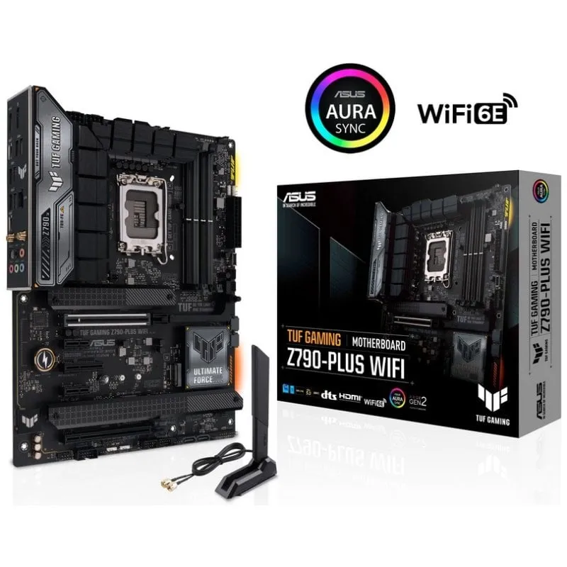 Schede Madri ASUS TUF GAMING Z790-PLUS WIFI Intel Z790 LGA1700 DDR5 ATX WiFi 6E Thunderbolt 4 - immagine 1