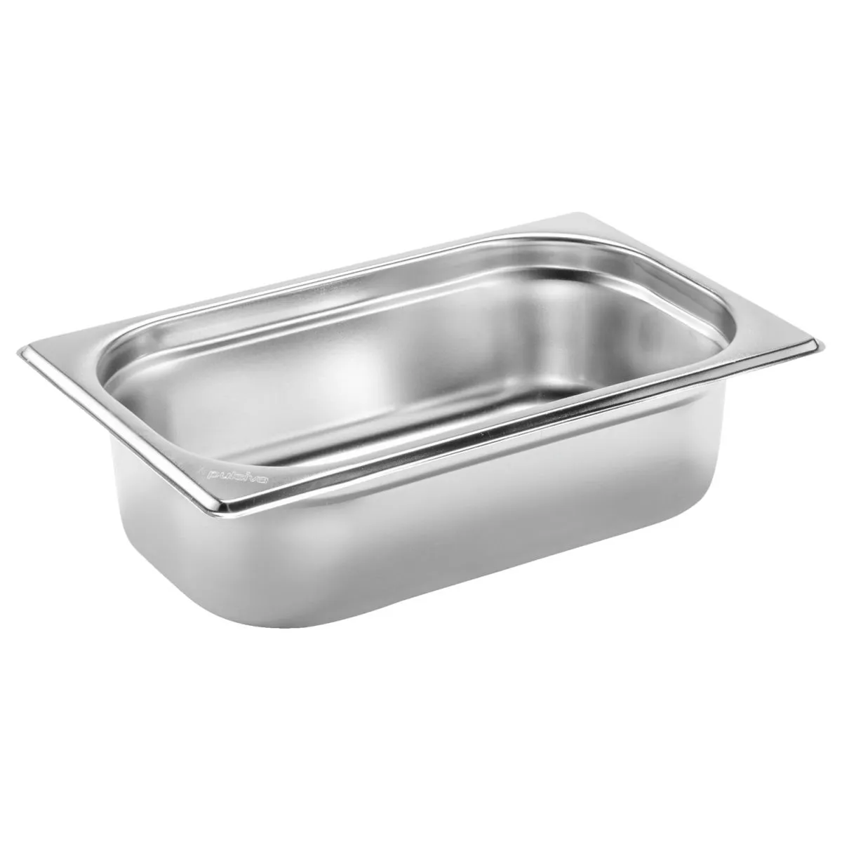 PULSIVA Contenitore gastronorm 1/4 Basic; GN 1/4, 1.7 l, 26.5x16.2x6.5 cm (LxLxP); argento - immagine 1