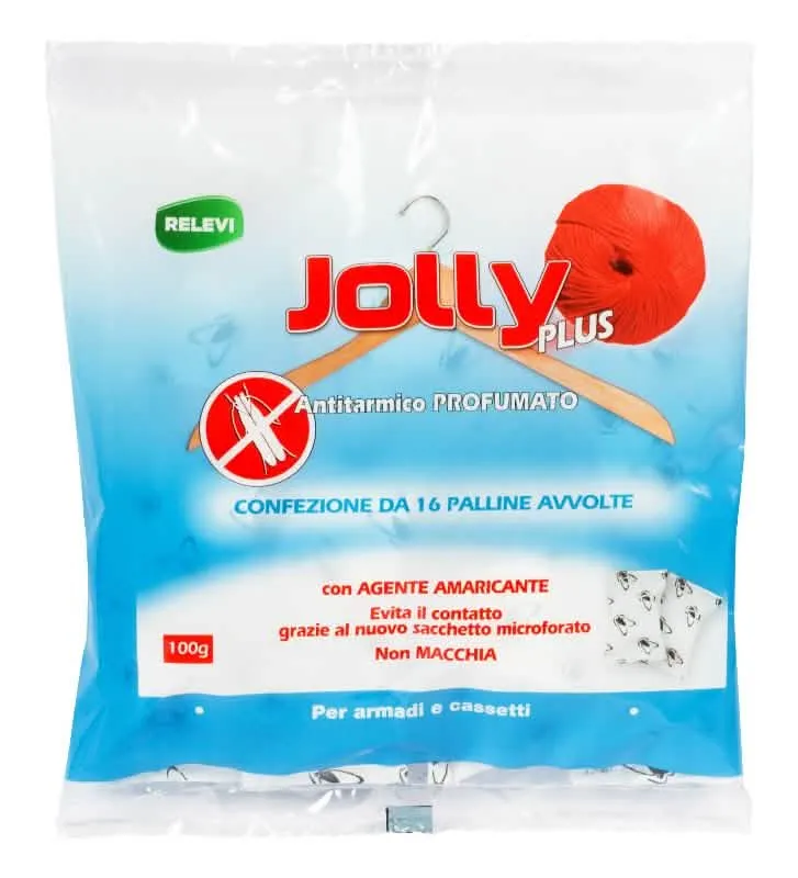 Palline Antitarma RELEVI Jolly 100g per la Casa - immagine 1