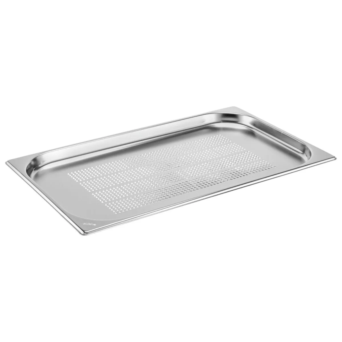 PULSIVA Contenitore gastronorm 1/1 Basic forato ; GN 1/1, 2.5 l, 53x32.5x2 cm (LxLxP); argento - immagine 1