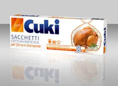 Sacchetti da Forno CUKI - 8 Pezzi per Cottura Perfetta - immagine 1