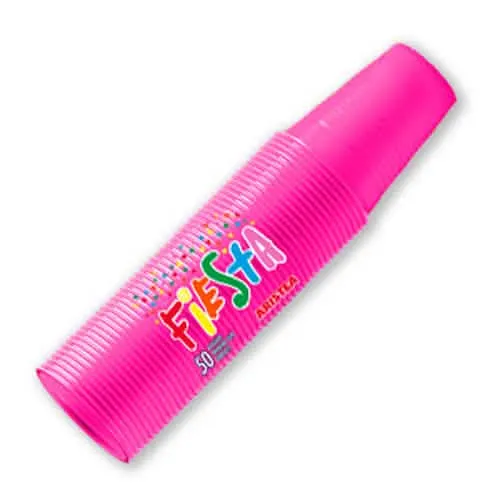 Bicchieri Fucsia ARISTEA da 200cc - Confezione da 50 Pezzi - immagine 1