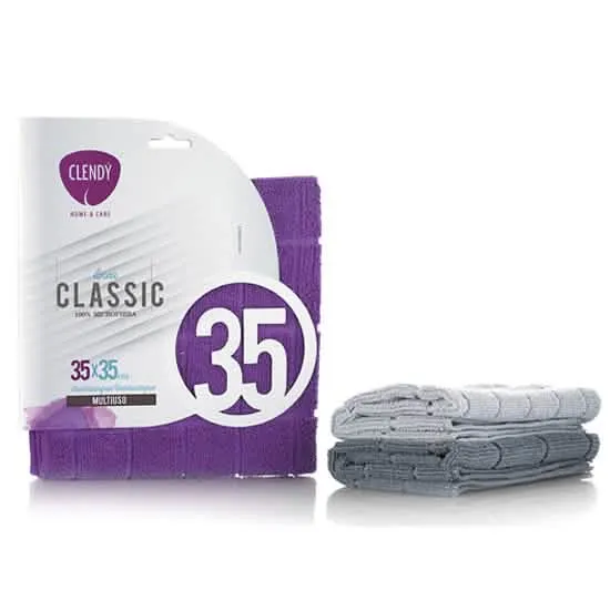 Panno in Microfibra Classico 35x35 CLENDY per la Pulizia della Casa - immagine 1
