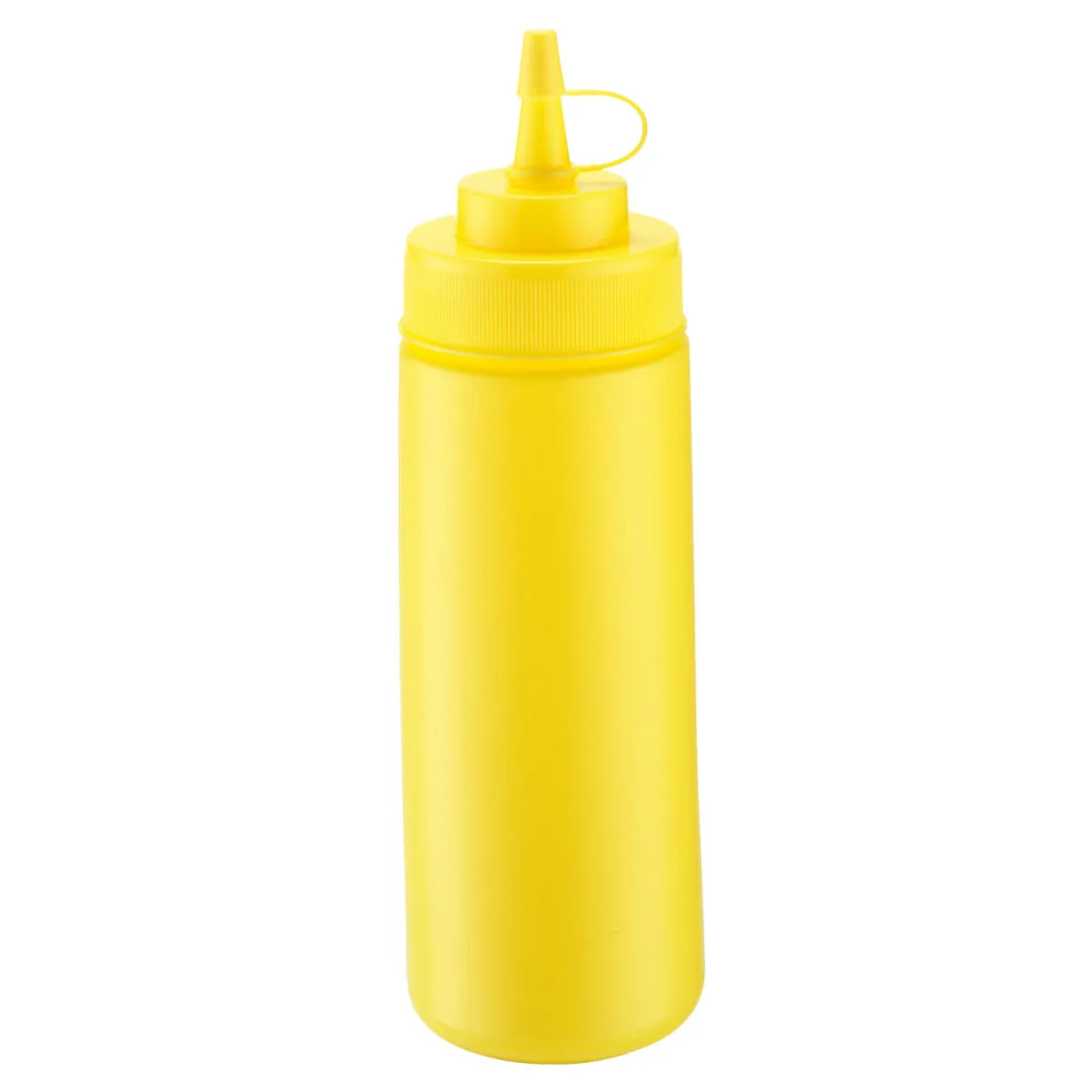 4x PULSIVA Bottiglia squeezer per salse; 350 ml, 6x20 cm (ØxH); giallo; 4 pz. / Pacco - immagine 1
