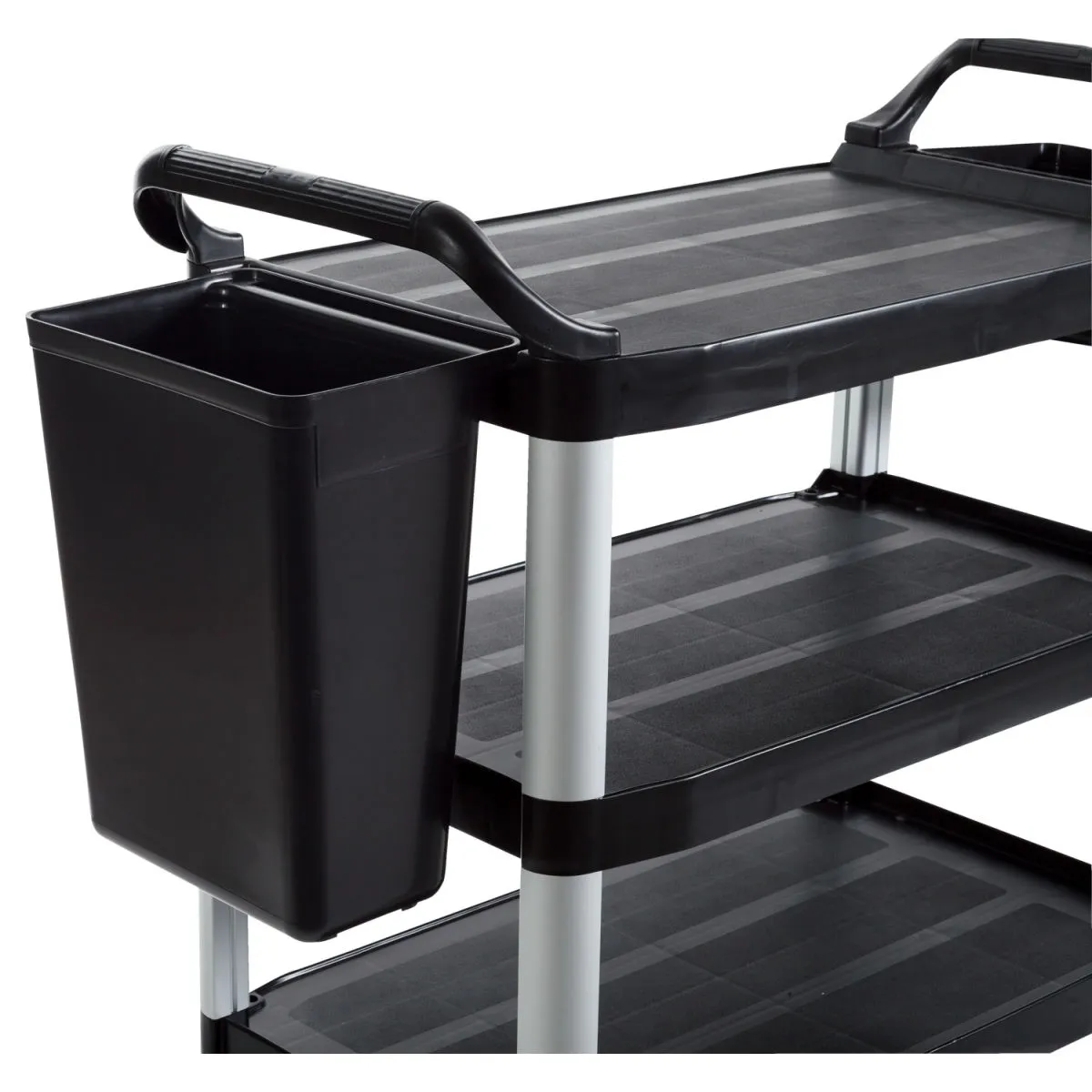 PULSIVA Contenitore per carrello Perfect; 34000 ml, 33.5x23.1x44.5 cm (LxPxH); nero - immagine 1