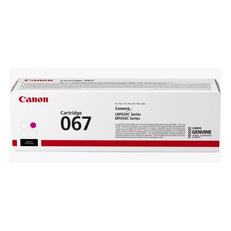 Canon 067 cartuccia toner 1 pz Originale Magenta - immagine 1