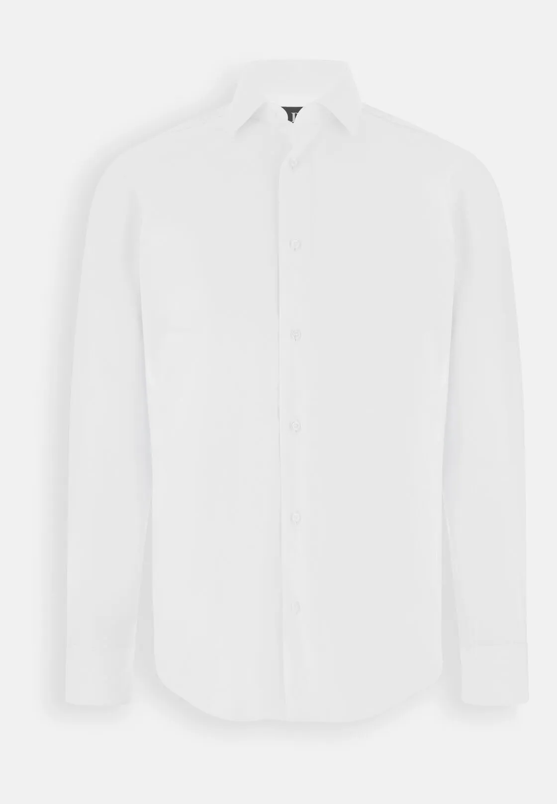 Boggi, Camicia In Pin Point Di Cotone Slim Fit, Uomo, Bianco, Taglia: 44 - immagine 6
