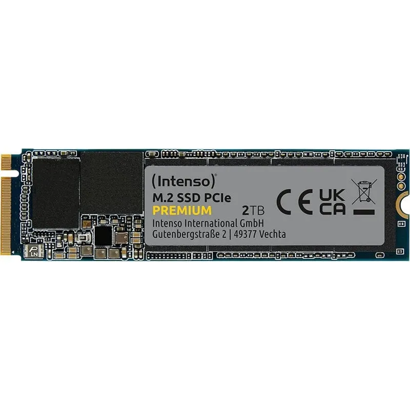 SSD Intenso Premium da 2TB M.2 NVMe PCIe 3.0 - immagine 1