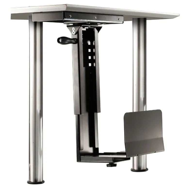 Roline Supporto Sotto Tavolo Girevole per CPU Max 30Kg Nero - immagine 1