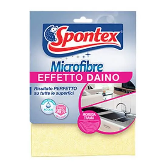 Panno in Microfibra Effetto Daino Spontex per Pulizie Ottimali - immagine 1