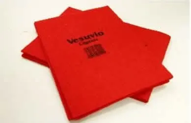 Panno Pavimento VESUVIO 50x70 Rosso per Pulizie Effortless - immagine 1