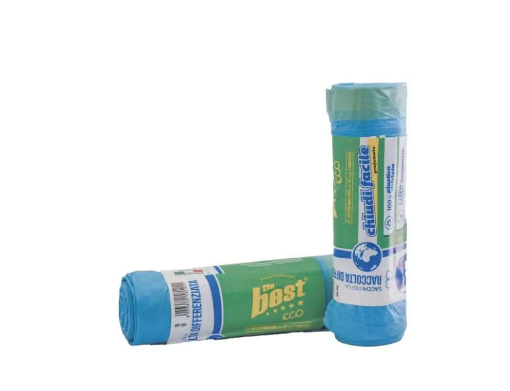 SACC N U CHIUDIFACILE AZZURRO X 15 - Accessori per la Casa - immagine 1