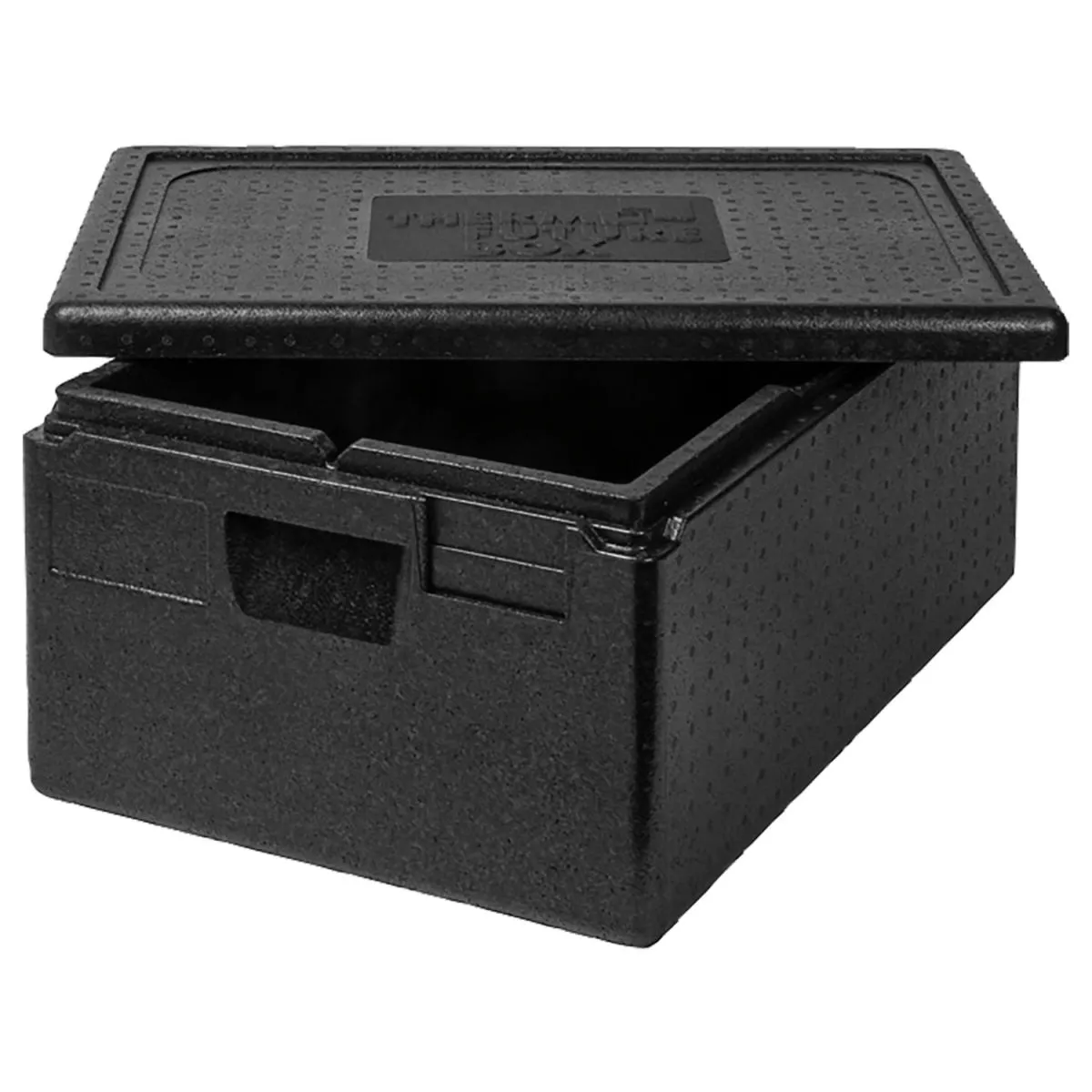 Thermo Future Box Contenitore isotermico polipropilene GN 1/1 con coperchio; 39000 ml, 60x40x28 cm (LxLxH); nero - immagine 1