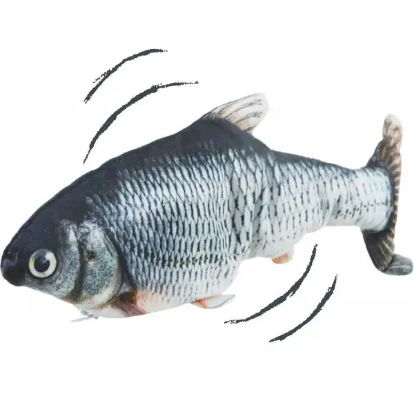 Gioco interattivo Pesce Guizzante Trixie Misura 6x30 cm - Giochi per gatti - immagine 1