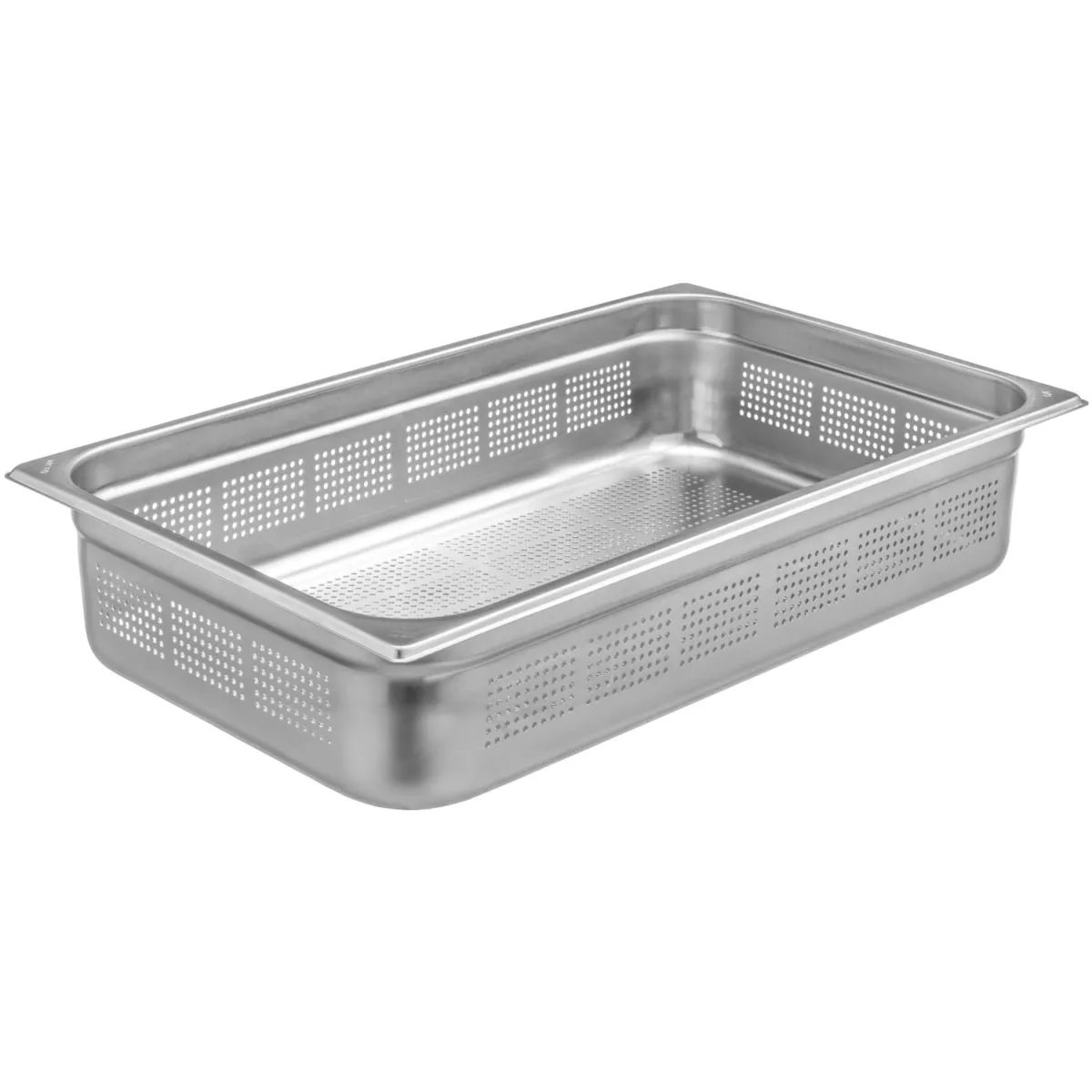 VEGA Contenitore gastronorm 1/1 Premium forato; GN 1/1, 14 l, 53x32.5x10 cm (LxLxP); argento - immagine 1