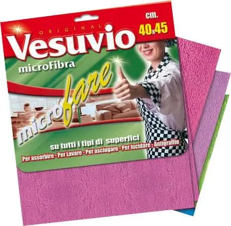 Panno in Microfibra VESUVIO 40x45 cm per la Pulizia della Casa - immagine 1